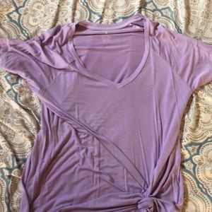 Purple t shirt from American eagle